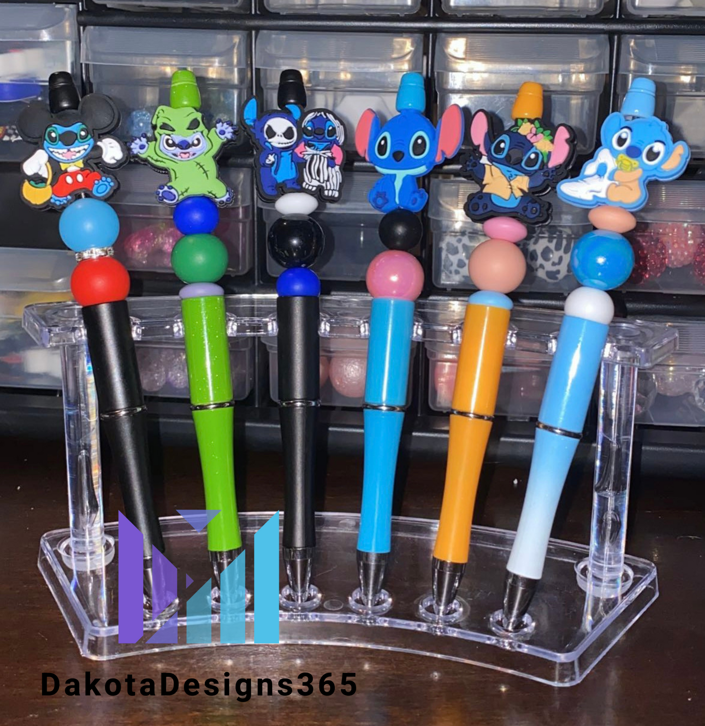 Pre-Made Beaded Pens (RTS)