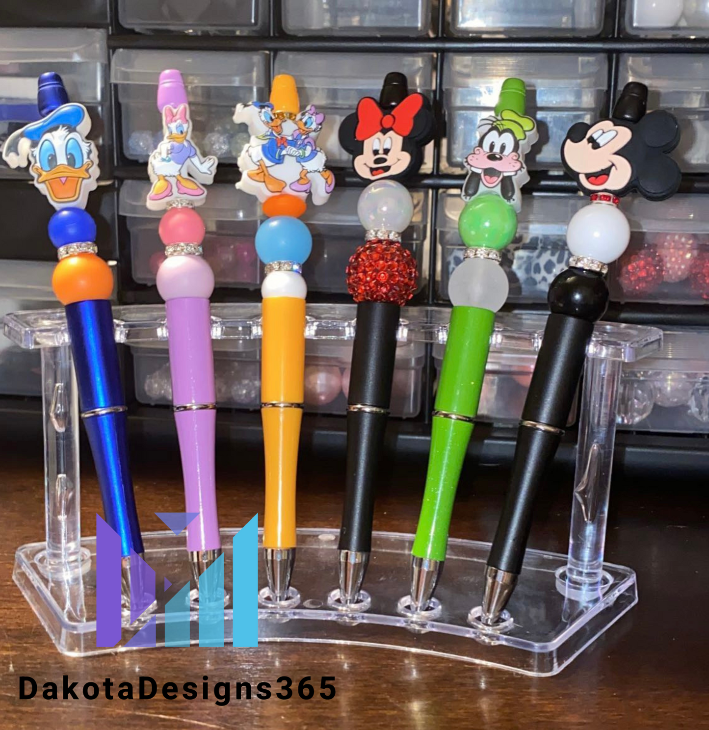 Pre-Made Beaded Pens (RTS)