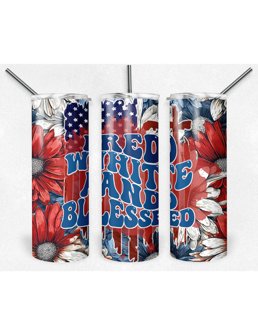 Red, White & Blessed Floral